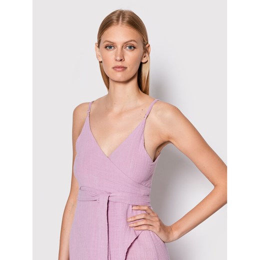 Malai Sukienka plażowa Mar C83121 Różowy Regular Fit Malai M promocyjna cena MODIVO