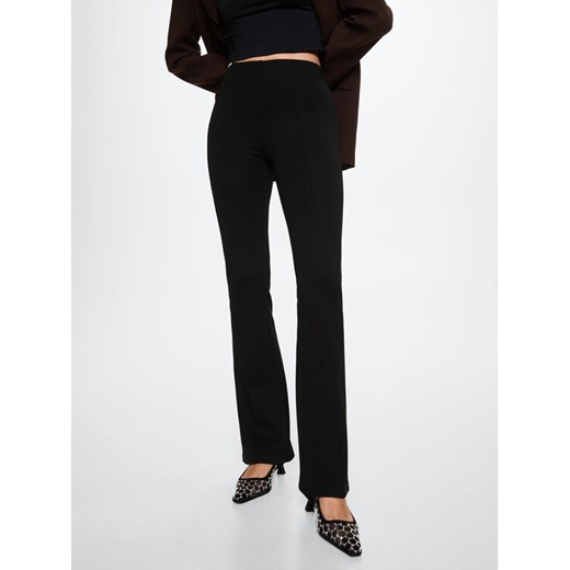 Mango Spodnie materiałowe Delfin 37093841 Czarny Slim Fit Mango XXS okazja MODIVO