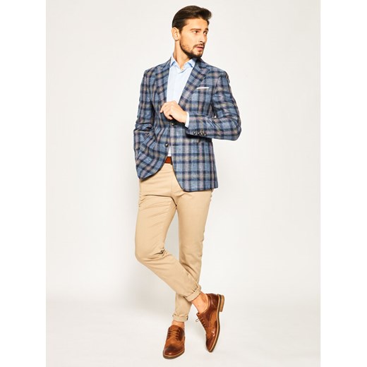 Strellson Koszula Sereno 30020161 Niebieski Slim Fit Strellson 44 okazja MODIVO