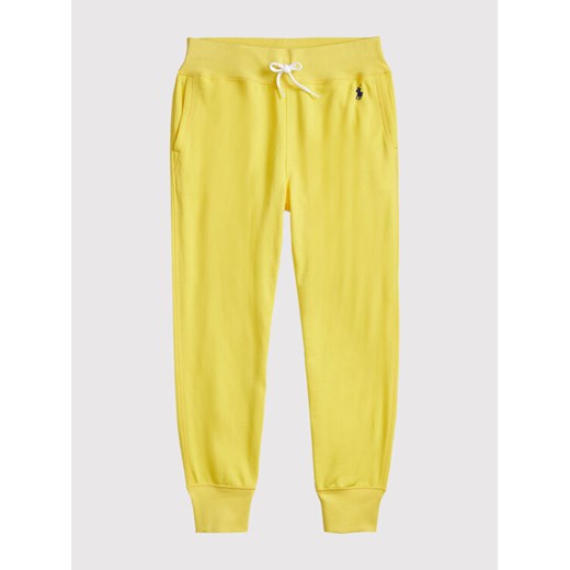 Polo Ralph Lauren Spodnie dresowe 211780215022 Żółty Regular Fit Polo Ralph Lauren XL okazyjna cena MODIVO