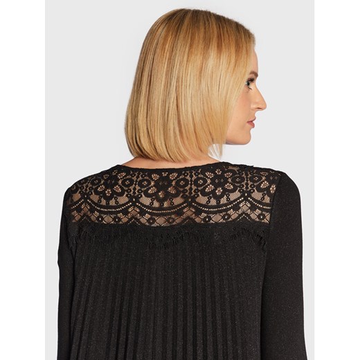 Nissa Sukienka koktajlowa RC13568 Czarny Regular Fit Nissa 36 wyprzedaż MODIVO