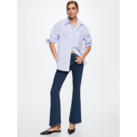 Mango Jeansy Flare 37035135 Granatowy Flare Fit Mango 34 MODIVO