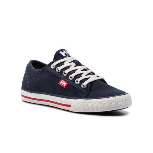 Helly Hansen Tenisówki Fjord Canvas Shoe V2 114-66.597 Granatowy Helly Hansen 37 wyprzedaż MODIVO