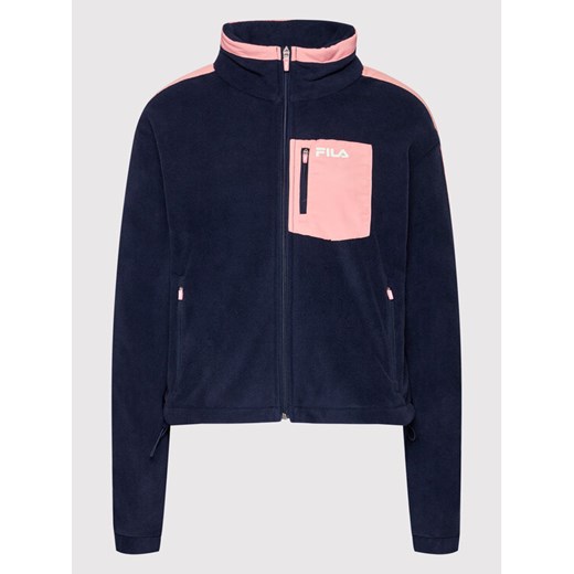Fila Polar Epona 688936 Granatowy Regular Fit Fila L okazyjna cena MODIVO