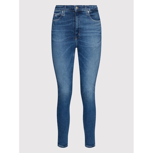 Calvin Klein Jeans Jeansy J20J219311 Niebieski Slim Fit 33 okazja MODIVO