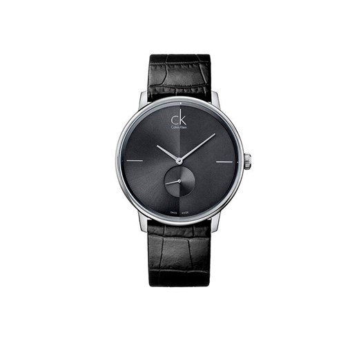 Calvin Klein Zegarek Gent K2Y211C3 Czarny Calvin Klein uniwersalny wyprzedaż MODIVO