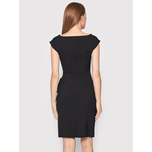 Rinascimento Sukienka koktajlowa CFC0107604003 Czarny Slim Fit Rinascimento S MODIVO promocja