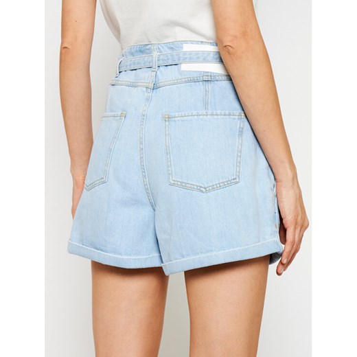 Pinko Szorty jeansowe Pj406 PE 21 PDEN 1J10M0 Y649 Niebieski Regular Fit Pinko 33 okazja MODIVO