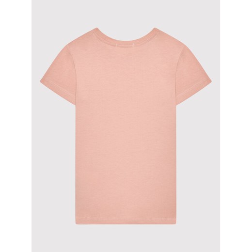 Calvin Klein Jeans T-Shirt Monogram Outline IG0IG01159 Różowy Slim Fit 12Y promocja MODIVO