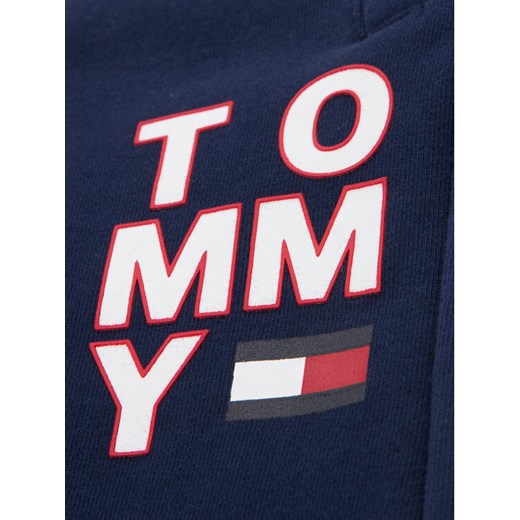 Tommy Hilfiger Spodnie dresowe Graphic Sweat KB0KB05512 D Granatowy Regular Fit Tommy Hilfiger 16 MODIVO promocyjna cena