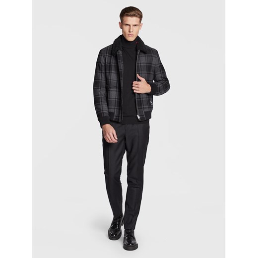 Hugo Golf San Thomas-M 50474174 Czarny Slim Fit M okazja MODIVO