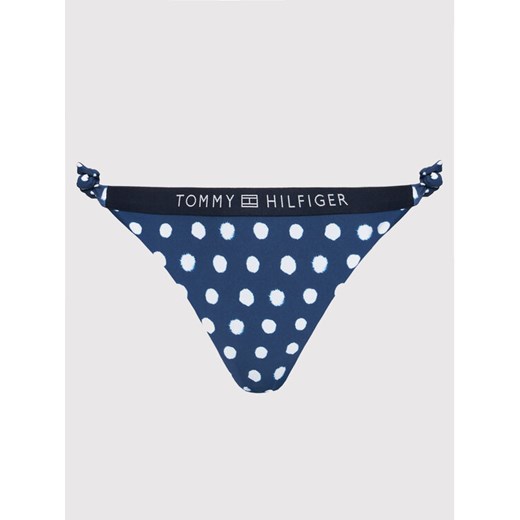 Tommy Hilfiger Dół od bikini Cheeky UW0UW03395 Granatowy Tommy Hilfiger XL okazja MODIVO