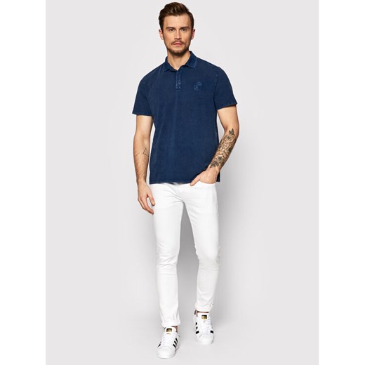 Guess Polo Eli M2GP29 K9Y10 Granatowy Regular Fit Guess XL promocyjna cena MODIVO