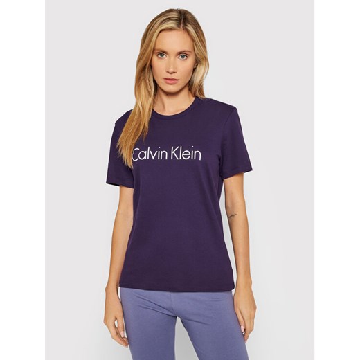 Calvin Klein Underwear T-Shirt 000QS6105E Fioletowy Regular Fit Calvin Klein Underwear XS promocyjna cena MODIVO