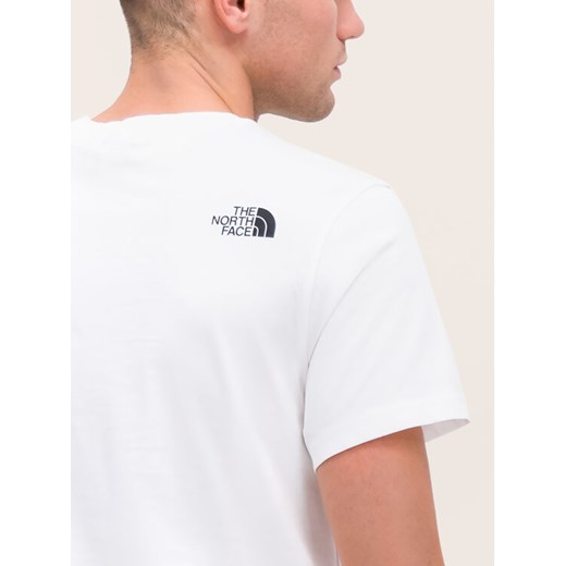 The North Face T-Shirt Simple Dome NF0A2TX5 Biały Regular Fit The North Face L okazja MODIVO