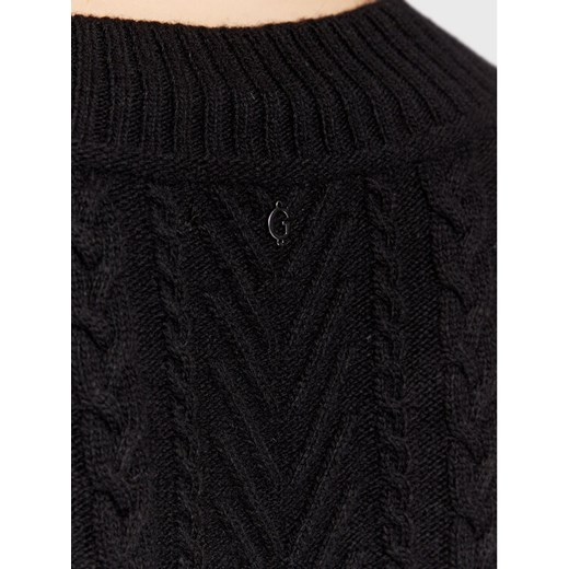 Guess Sweter W2BR45 Z2WJ0 Czarny Regular Fit Guess XS wyprzedaż MODIVO