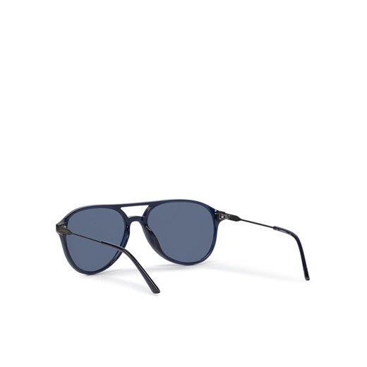 Calvin Klein Jeans Okulary przeciwsłoneczne CK20702S Granatowy 58 okazyjna cena MODIVO