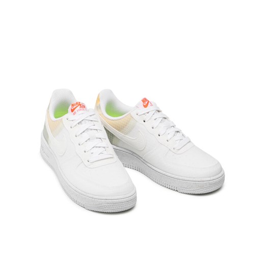 Nike Buty Air Force 1 Crater (GS) Biały Nike 36 wyprzedaż MODIVO