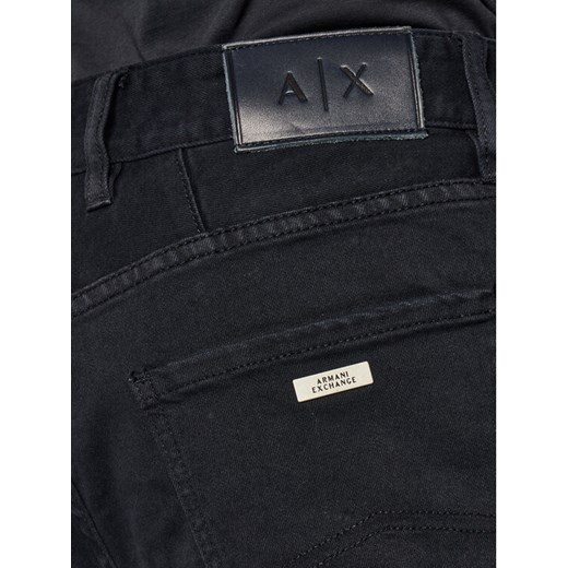 Armani Exchange Szorty jeansowe 3HZS14 Z1AAZ 1510 Granatowy Regular Fit Armani Exchange 32 MODIVO wyprzedaż