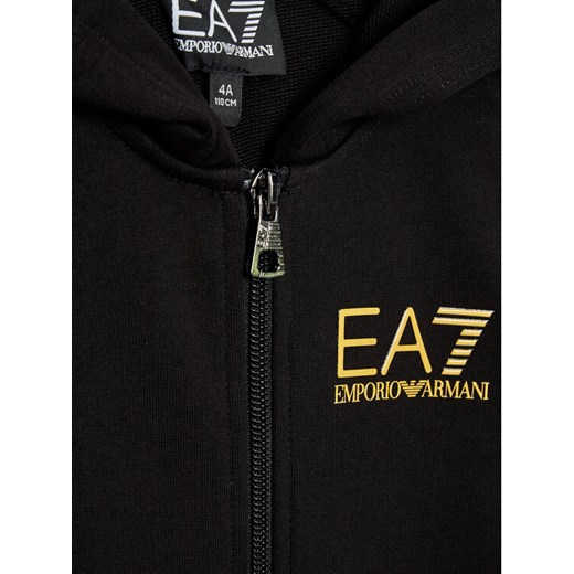 EA7 Emporio Armani Dres 8NBV52 BJ05Z 0200 Czarny Regular Fit 8Y MODIVO promocyjna cena