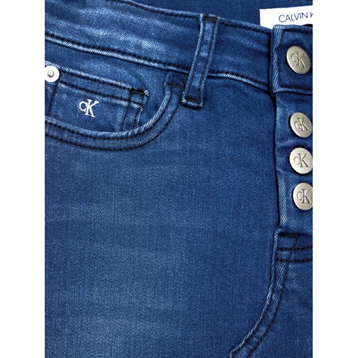 Calvin Klein Jeans Spódnica Aline IG0IG00789 Granatowy Regular Fit 12Y wyprzedaż MODIVO