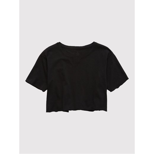 aerie T-Shirt 078-2161-1060 Czarny Relaxed Fit Aerie XS wyprzedaż MODIVO