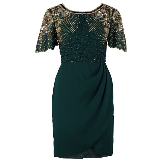 Virgos Lounge MILLIE Sukienka koktajlowa green zalando zielony halka