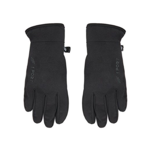 4F Rękawiczki H4Z22-REU001 Czarny M MODIVO okazyjna cena