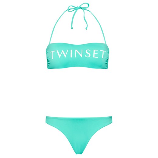 TWINSET Bikini 211LMMP11 Zielony Twinset 1B okazja MODIVO