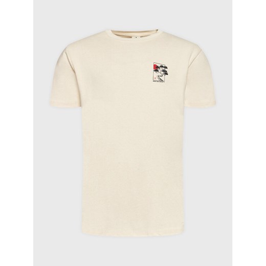 Kaotiko T-Shirt Okinawa Japan AL040-01-G002 Beżowy Relaxed Fit Kaotiko XL MODIVO