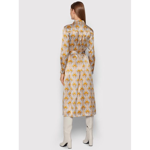 Tory Burch Sukienka koszulowa 87406 Kolorowy Relaxed Fit Tory Burch 12 wyprzedaż MODIVO