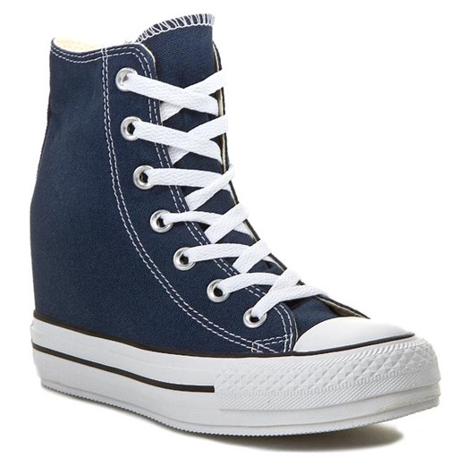 Trampki CONVERSE - Ct Platform Plu 543319C Navy eobuwie-pl czarny na platformie