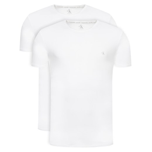 Calvin Klein Underwear Komplet 2 t-shirtów 000NB2221A Biały Regular Fit Calvin Klein Underwear XL MODIVO promocja