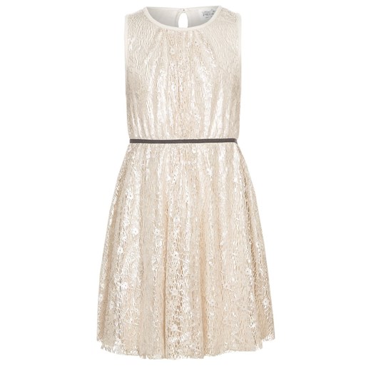 Little Pieces LPEBY Sukienka koktajlowa creme zalando bezowy dopasowane