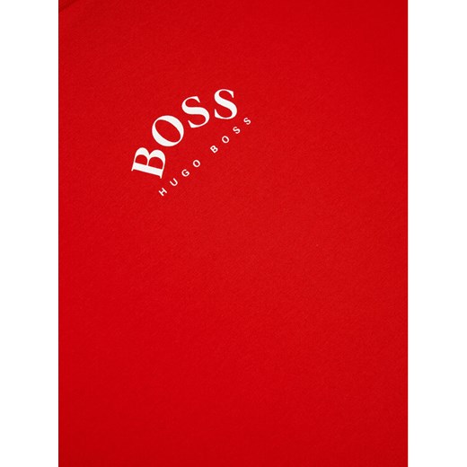 Boss T-Shirt J25G99 S Czerwony Slim Fit 8Y promocyjna cena MODIVO