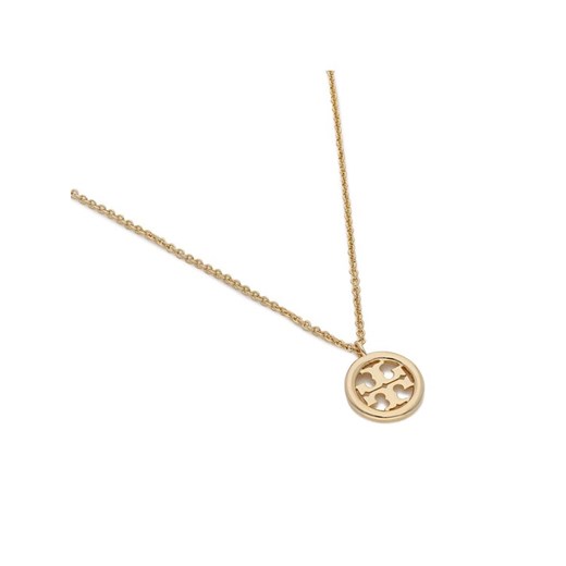 Tory Burch Naszyjnik Miller Pendant Necklace 137185 Złoty Tory Burch uniwersalny promocja MODIVO