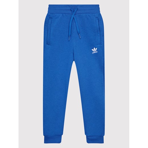 adidas Spodnie dresowe adicolor HK2861 Niebieski Regular Fit 10_11Y wyprzedaż MODIVO