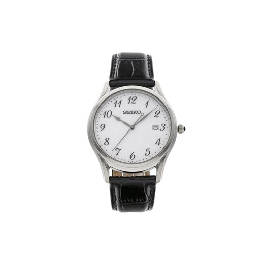 Seiko Zegarek Neo Classic SUR303P1 Czarny Seiko uniwersalny MODIVO
