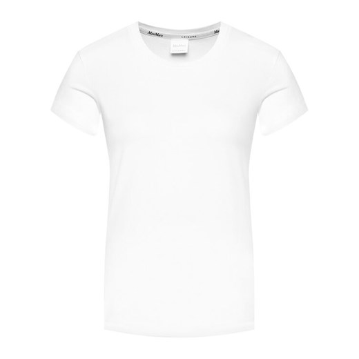 Max Mara Leisure T-Shirt Vagare 39710116 Biały Regular Fit XL wyprzedaż MODIVO
