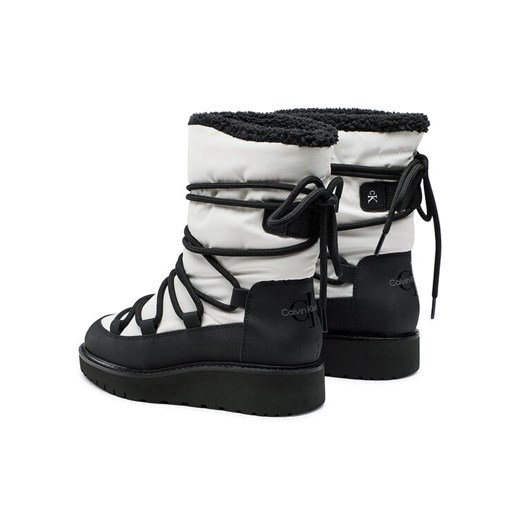 Calvin Klein Jeans Śniegowce Plus Snow Boot YW0YW00731 Biały 36 MODIVO promocyjna cena