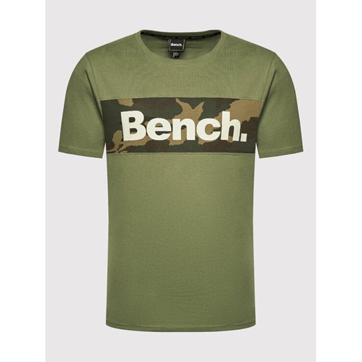 Bench T-Shirt Sendak 120763 Zielony Regular Fit Bench L okazja MODIVO