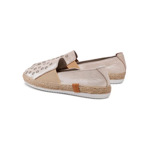 Badura Espadryle 6561-69 Złoty 36 wyprzedaż MODIVO