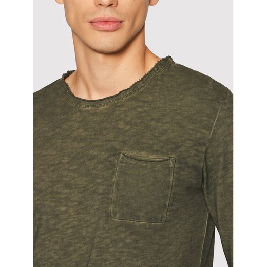 Tigha Longsleeve Chibs P. 103961 Zielony Regular Fit Tigha M okazyjna cena MODIVO