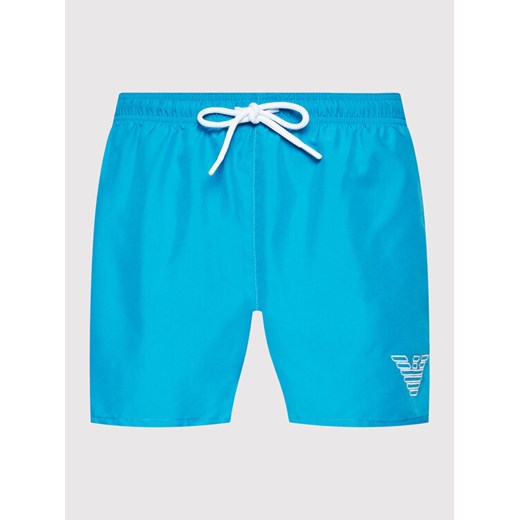 Emporio Armani Underwear Szorty kąpielowe 211752 2R438 21432 Niebieski Regular XS okazyjna cena MODIVO