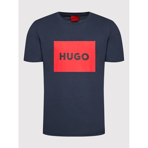 Hugo T-Shirt Dulive222 50467952 Granatowy Regular Fit XL wyprzedaż MODIVO