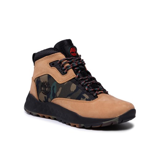 Timberland Sneakersy Solar Wave Mid TB0A2HSK231 Brązowy Timberland 38 promocja MODIVO