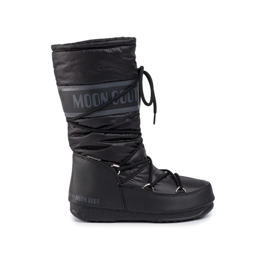 Moon Boot Śniegowce High Nylon Wp 240091001 Czarny Moon Boot 35 MODIVO