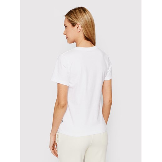 Converse T-Shirt 10024032-A02 Biały Standard Fit Converse S MODIVO promocyjna cena
