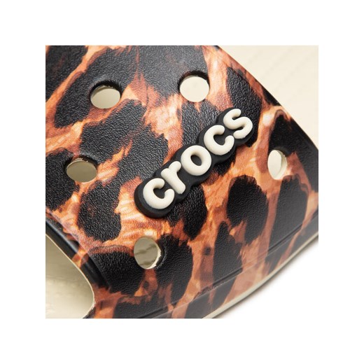 Crocs Klapki Classic Crocs Animal Remix Slide 207841 Beżowy Crocs 39_5 MODIVO