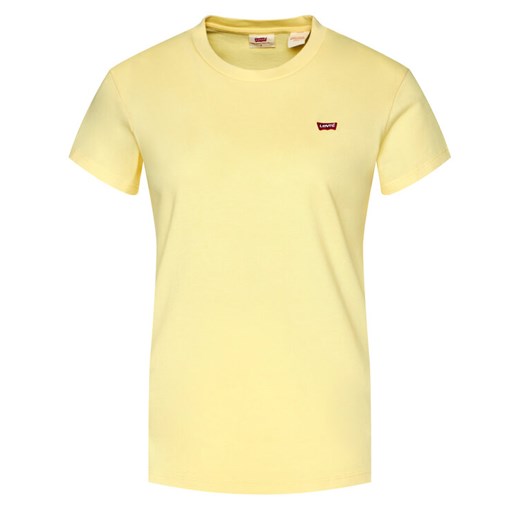 Levi's® T-Shirt Perfect Tee 39185-0103 Żółty Regular Fit XS promocyjna cena MODIVO